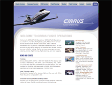 Tablet Screenshot of cirrusflight.com